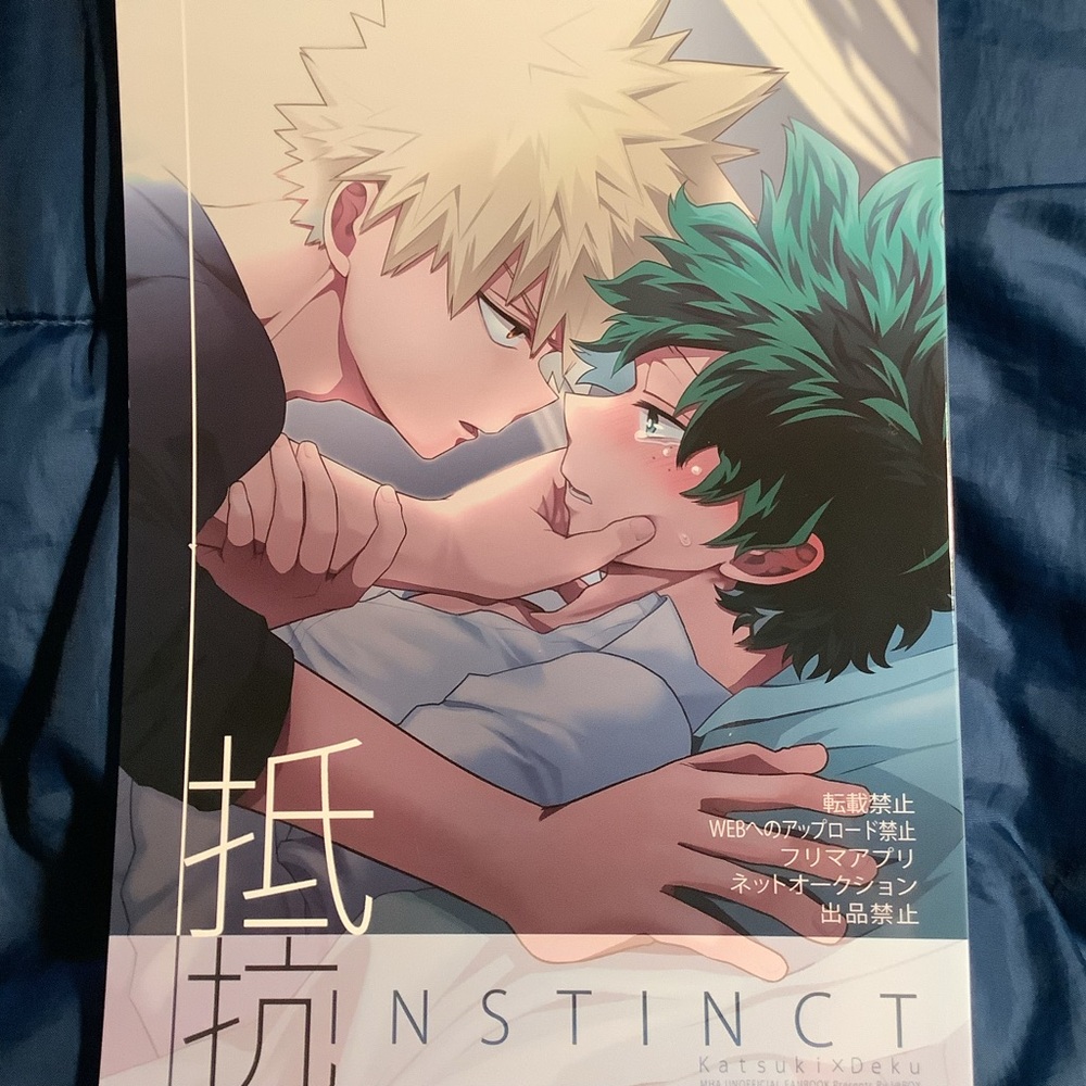 Bakugo x Izuku Deku Midoriya Yaoi Doujinshi I@BOX Instinct, Manga MHA